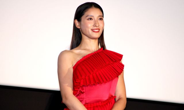 土屋太鳳、ワンショルドレスで魅了『盤上の向日葵』ジャパンプレミア（8枚目）
