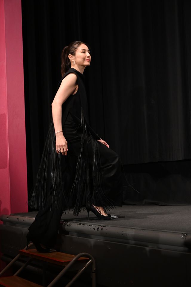 黒崎煌代、“母”井川遥の若々しさに驚き　『見はらし世代』公開記念舞台挨拶（5枚目）