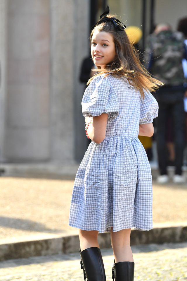 ポール・W・S・アンダーソ＆ミラ・ジョヴォヴィッチ夫妻の長女エヴァー・アンダーソン（2枚目）