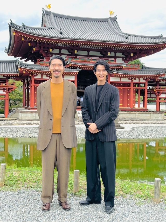 柄本佑＆渡邊圭祐、藤原父子「光る君へ」宇治トークショーに1000人の観客（2枚目）