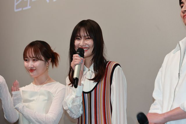 本田望結、早くも『きさらぎ駅』第3弾に意欲！『きさらぎ駅 Re:』公開記念舞台あいさつ（3枚目）