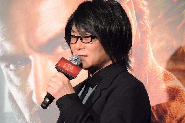 宮野真守、森川智之、井上和彦がマンティコアダンスのポーズ！『ファンタスティック・ビーストとダンブルドアの秘密』大ヒット御礼舞台あいさつ（13枚目）