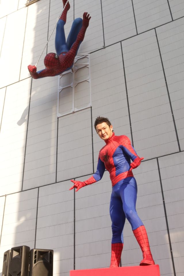 銀座ソニービルをスパイダーマンがジャック！フォトギャラリー（15枚目）