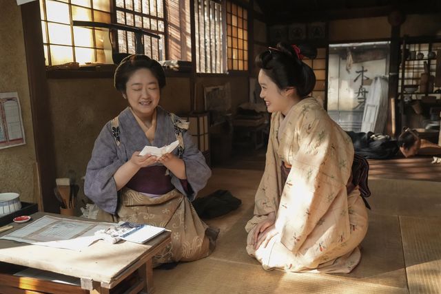 借金を背負った家族を養う遊女・なみ（さとうほなみ） …「ばけばけ」第5回場面写真（3枚目）