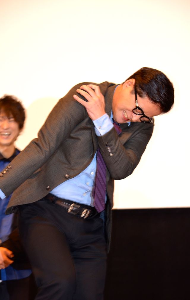 『劇場版 仮面ライダーウィザード in マジックランド』『劇場版 獣電戦隊キョウリュウジャー ガブリンチョ・オブ・ミュージック』初日舞台あいさつ（11枚目）