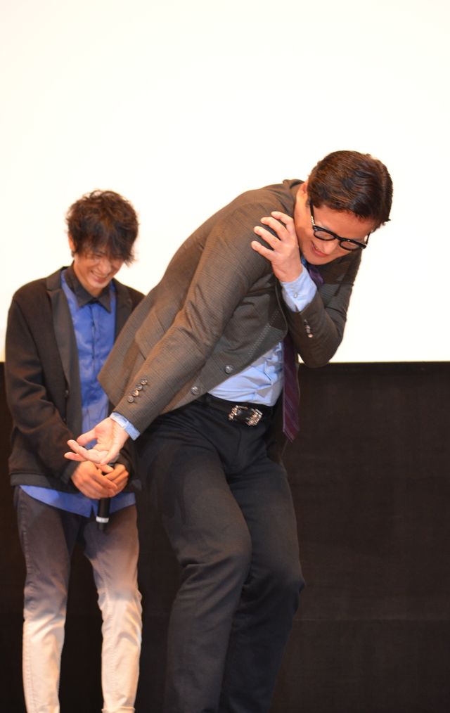 『劇場版 仮面ライダーウィザード in マジックランド』『劇場版 獣電戦隊キョウリュウジャー ガブリンチョ・オブ・ミュージック』初日舞台あいさつ（12枚目）