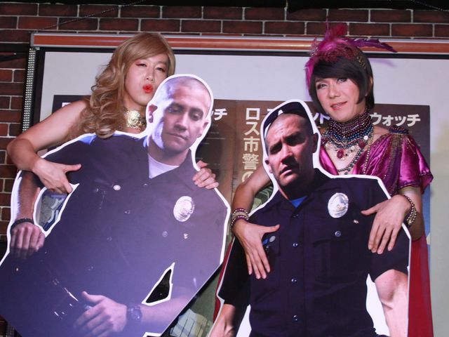 映画『エンド・オブ・ウォッチ』新宿2丁目公開記念イベント　フォトギャラリー（3枚目）