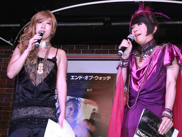 映画『エンド・オブ・ウォッチ』新宿2丁目公開記念イベント　フォトギャラリー（5枚目）