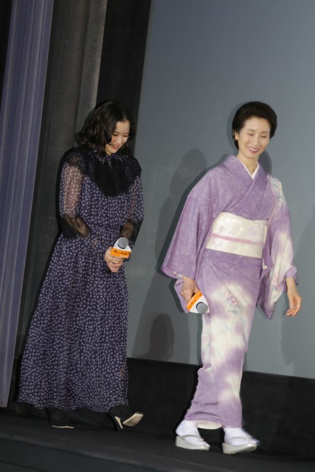 蒼井優『長いお別れ』公開記念舞台あいさつ（4枚目）