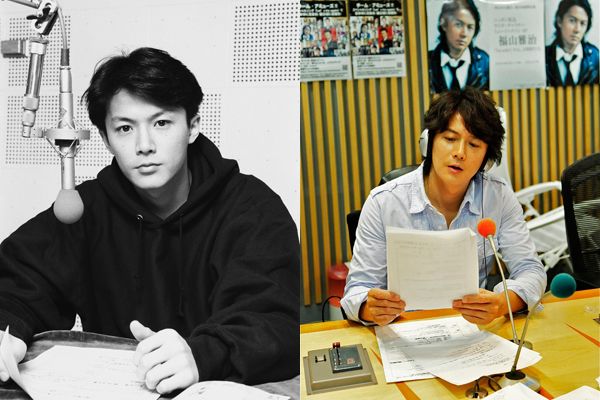 1992年（左）と2011年の福山雅治（画像はニッポン放送提供）