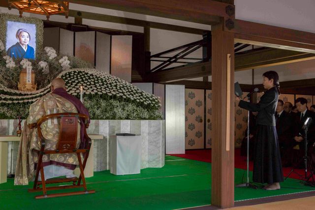 樹木希林さん告別式・参列者（4枚目）