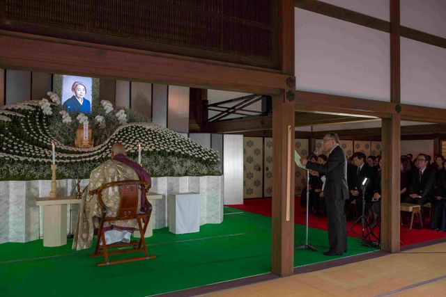 樹木希林さん告別式・参列者（6枚目）