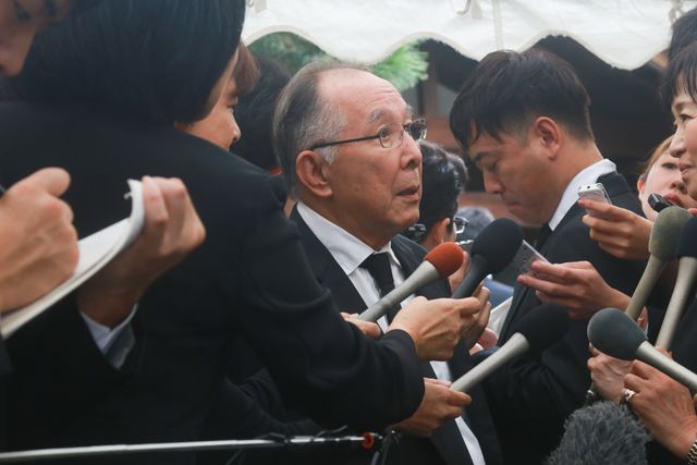 樹木希林さん告別式・参列者（24枚目）