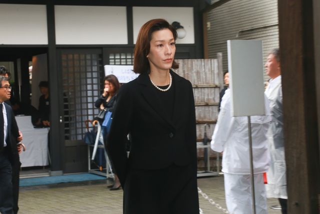 樹木希林さん告別式・参列者（30枚目）
