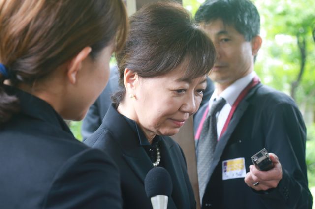 樹木希林さん告別式・参列者（33枚目）