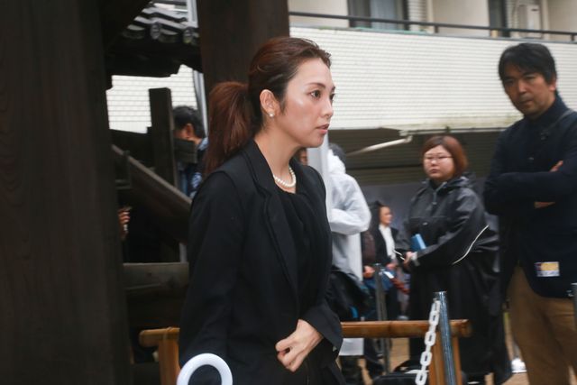 樹木希林さん告別式・参列者（37枚目）