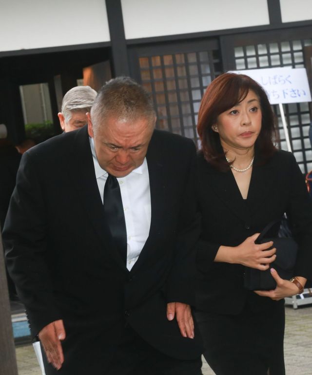 樹木希林さん告別式・参列者（38枚目）
