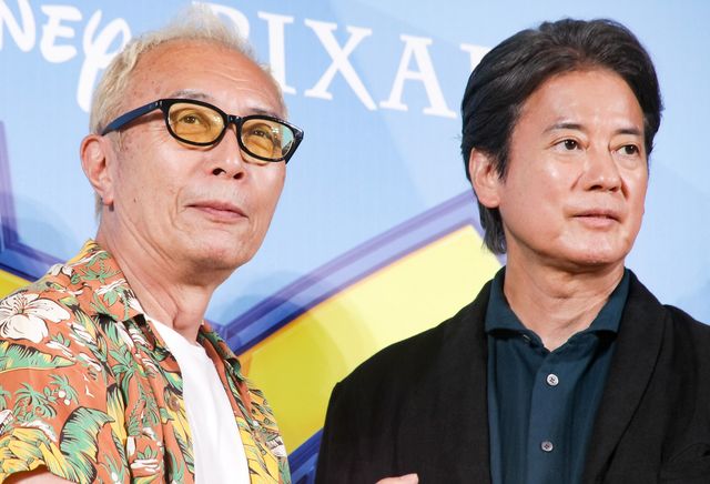 日本版バズとウッディ！　ジャパンプレミアに登壇した所ジョージと唐沢寿明