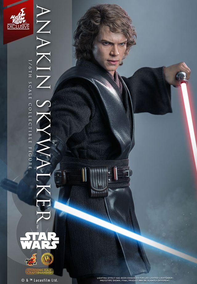 最終値下げ　スターウォーズ　未開封　アナキン・スカイウォーカー　ウォッチ 限定商品！暗黒面に堕ちたアナキン・スカイウォーカーが1/6