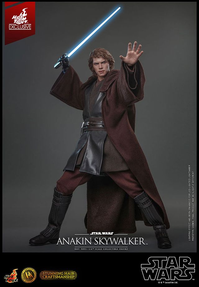 リアルすぎる！ホットトイズ『スター・ウォーズ　エピソード3／シスの復讐』1 / 6スケールフィギュア　アナキン・スカイウォーカー（4枚目）