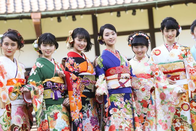 国民的美少女グランプリが初参加！「2018年オスカープロモーション晴れ着撮影会」（10枚目）