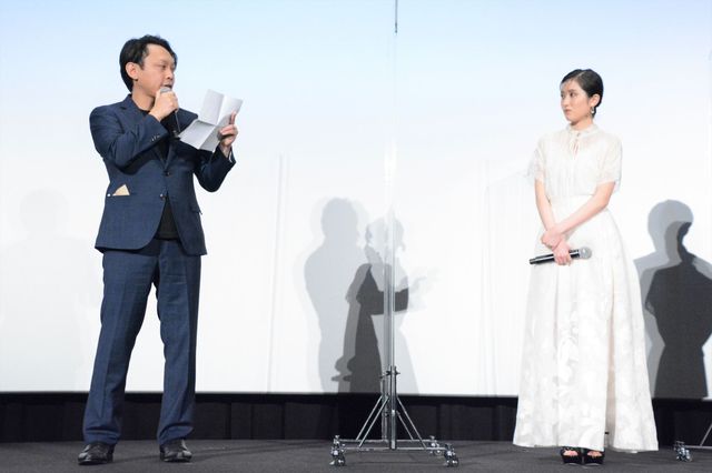 福本莉子＆松田元太、監督のサプライズレターに感動！『君が落とした青空』大ヒット御礼舞台あいさつ（4枚目）