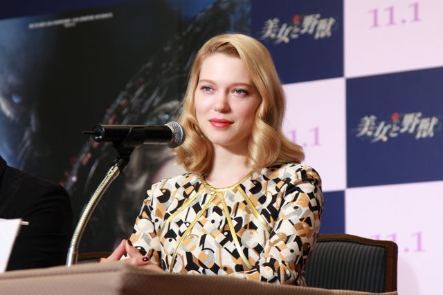 美女からのキスにくまモン、メロメロ！『美女と野獣』来日記者会見フォトギャラリー（3枚目）