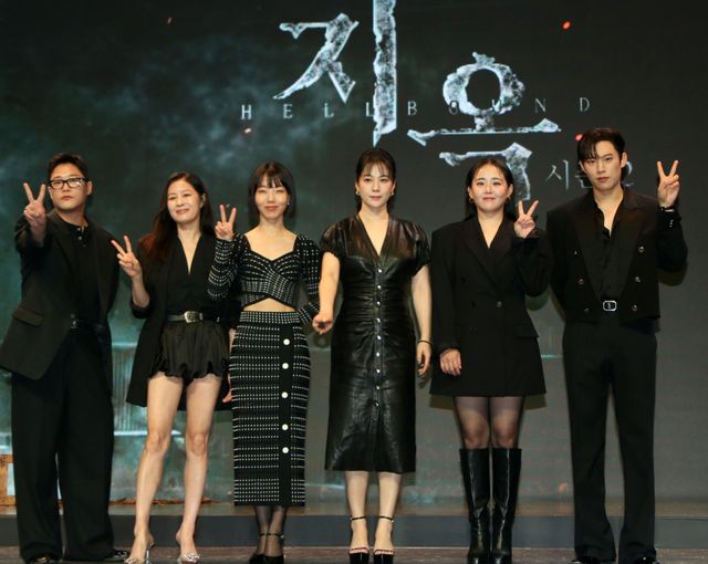 「地獄が呼んでいる」シーズン2 制作発表会の様子（3枚目）