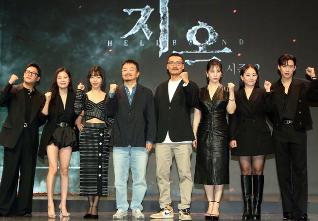 「地獄が呼んでいる」シーズン2 制作発表会の様子（14枚目）