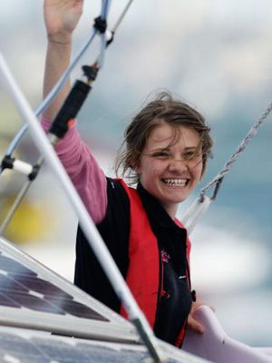 16歳の時にヨットで単独世界一周を果たしたジェシカ・ワトソン