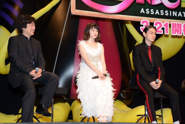 山田涼介のボディーに菅田将暉ドッキリ？『暗殺教室』会見フォトギャラリー（5枚目）