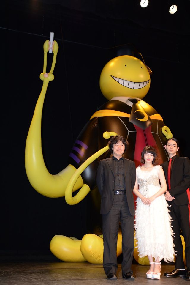 山田涼介のボディーに菅田将暉ドッキリ？『暗殺教室』会見フォトギャラリー（10枚目）