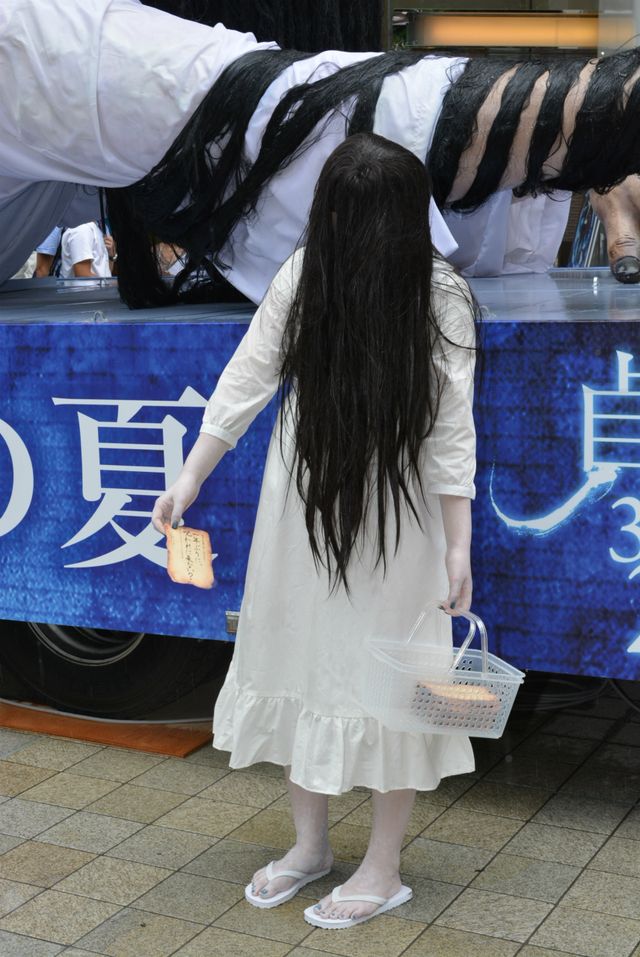 ゆるキャラ疑惑!?　の貞子、泣き出す赤ん坊の姿を見て最恐ヒロインに自信!?　画像ギャラリー（3枚目）