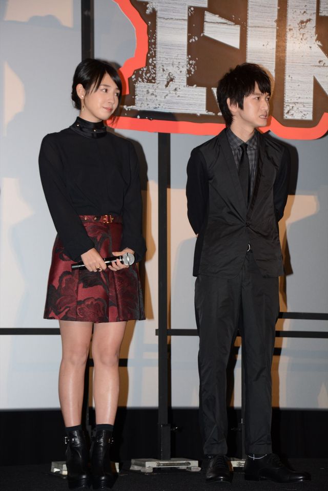 『進撃の巨人』キャストが壁を破壊！初日舞台あいさつフォトギャラリー（13枚目）