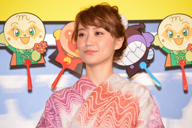 大島優子、浴衣姿で子供たちとアンパンマン音頭！フォトギャラリー（4枚目）