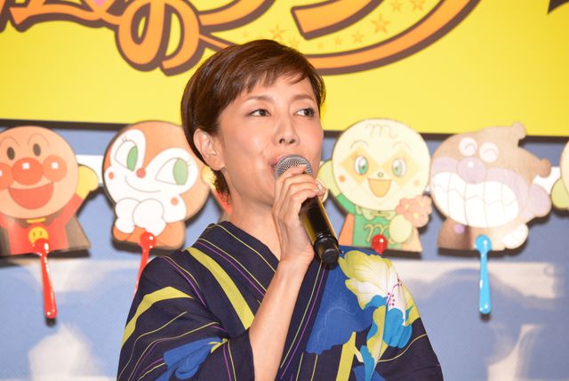 大島優子、浴衣姿で子供たちとアンパンマン音頭！フォトギャラリー（6枚目）