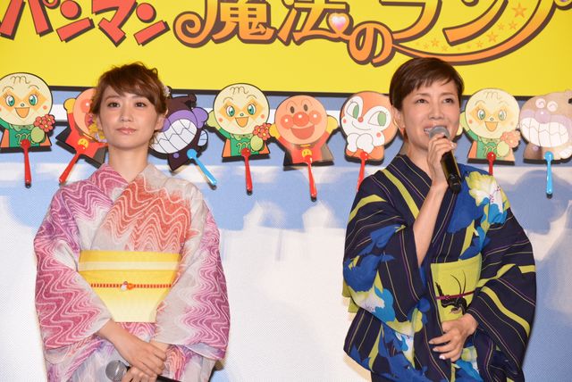 大島優子、浴衣姿で子供たちとアンパンマン音頭！フォトギャラリー（8枚目）