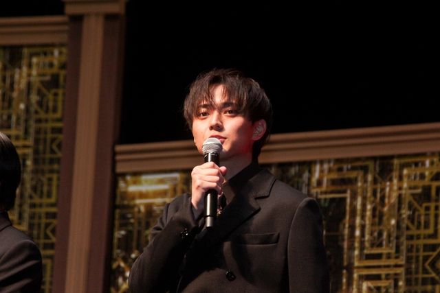 キンプリ永瀬廉×杉咲花×北村匠海、黒の装いで登壇！『法廷遊戯』完成披露（3枚目）