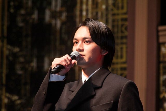 キンプリ永瀬廉×杉咲花×北村匠海、黒の装いで登壇！『法廷遊戯』完成披露（7枚目）