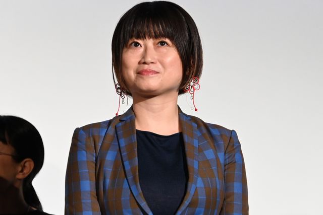 吉岡里帆、ピンクの和装がかわいい！映画『九龍ジェネリックロマンス』初日舞台あいさつ（29枚目）