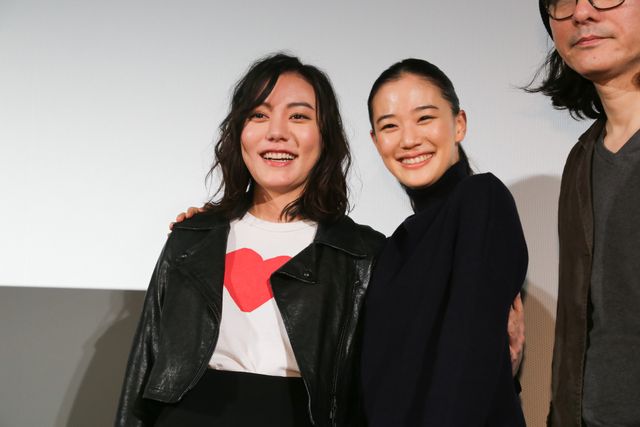 とっても嬉しそうな蒼井優＆鈴木杏がかわいい！第30回東京国際映画祭「Japan Now」部門作品『花とアリス』上映会（9枚目）