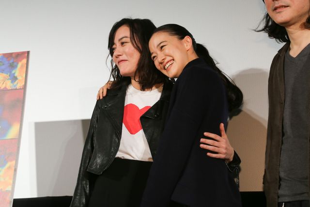 とっても嬉しそうな蒼井優＆鈴木杏がかわいい！第30回東京国際映画祭「Japan Now」部門作品『花とアリス』上映会（11枚目）
