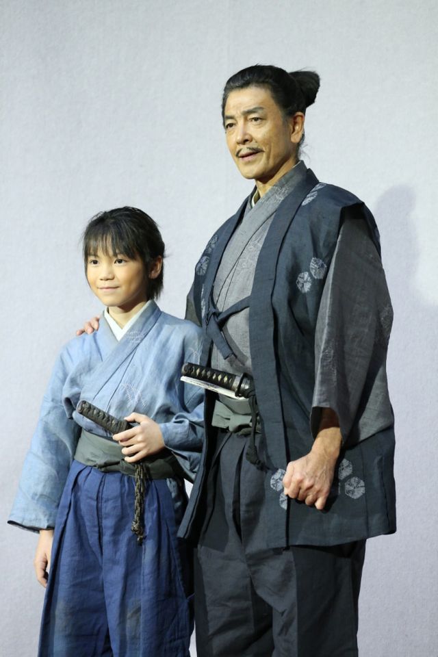 NHK大河ドラマ「軍師官兵衛」柴田恭兵＆若山耀人フォト