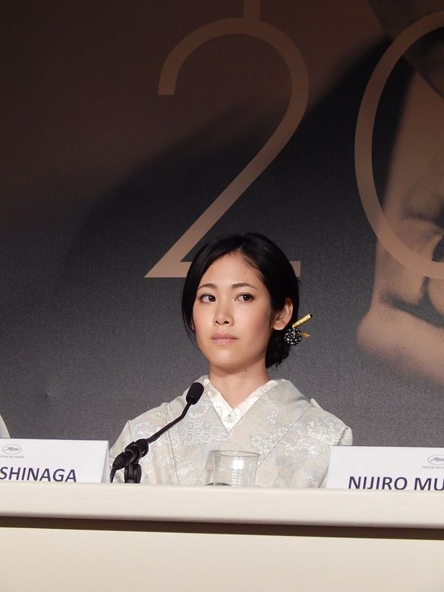 村上父子、カンヌで会見！映画『2つ目の窓』公式会見フォトギャラリー（4枚目）