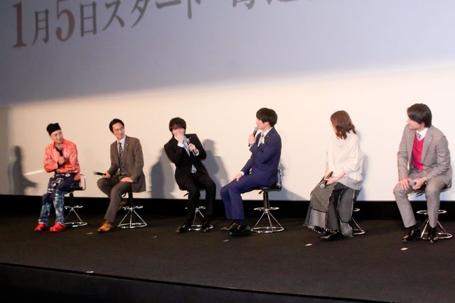 林遣都が涙、涙…田中圭、眞島秀和らと「おっさんずラブ-リターンズ-」舞台挨拶の様子：フォトギャラリー