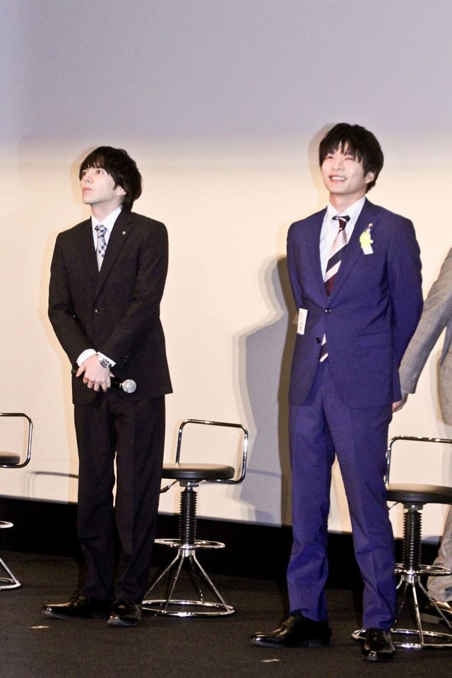 林遣都が涙、涙…田中圭、眞島秀和らと「おっさんずラブ-リターンズ-」舞台挨拶の様子（6枚目）