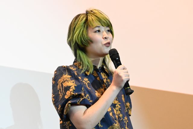 蒔田彩珠＆碧木愛莉が女子高生カップル役！短編映画『サラバ、さらんへ、サラバ』公開記念舞台あいさつ（8枚目）