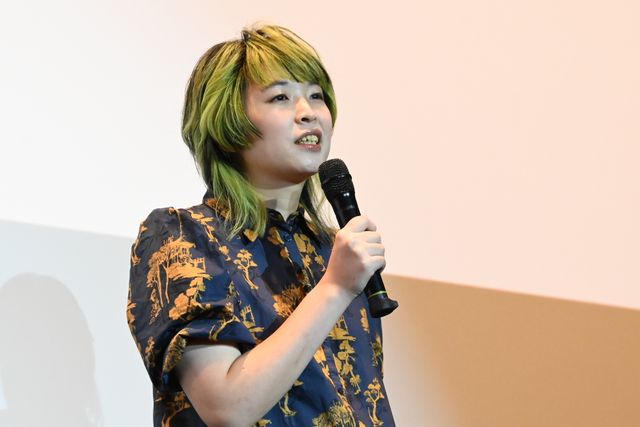 蒔田彩珠＆碧木愛莉が女子高生カップル役！短編映画『サラバ、さらんへ、サラバ』公開記念舞台あいさつ（10枚目）