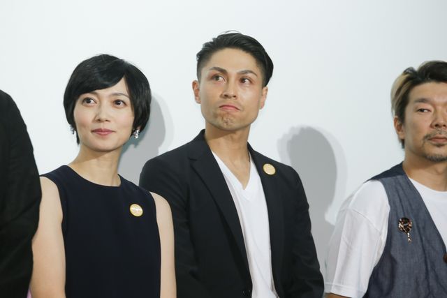 大橋彰、アキラ100％になって遠藤久美子の第2子妊娠をお祝い！『こはく』完成披露上映会（4枚目）