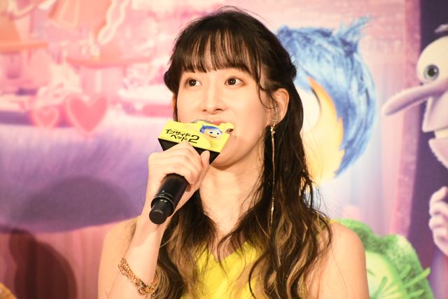小清水亜美・多部未華子・大竹しのぶら登壇『インサイド・ヘッド2』吹替版完成披露舞台あいさつ（3枚目）